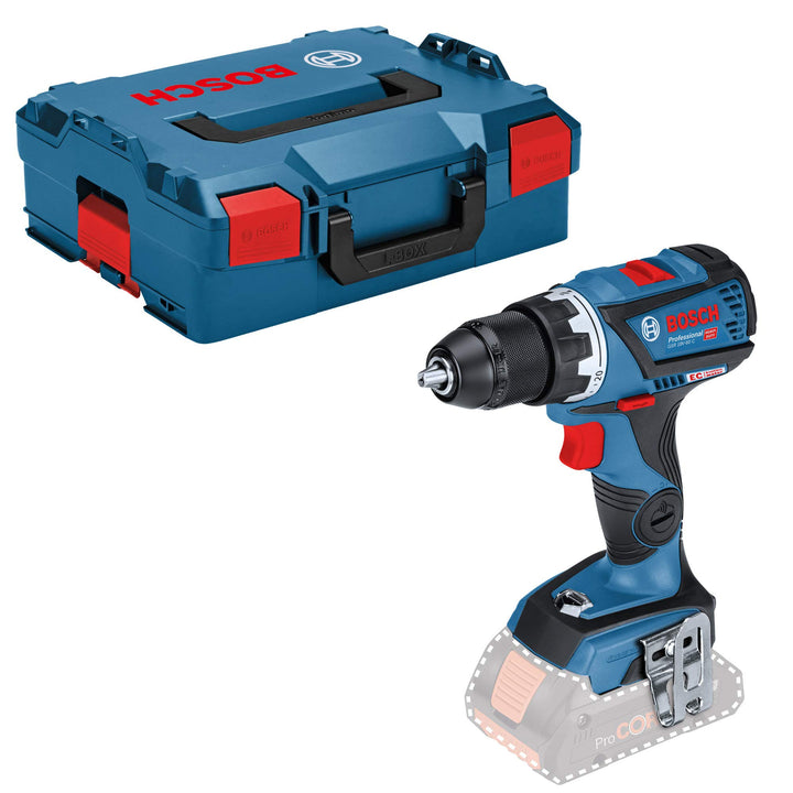 Bosch Professional 18V System Akku Bohrschrauber GSR 18V-60 C (max. Drehmoment 60 Nm, inkl. L-BOXX-E