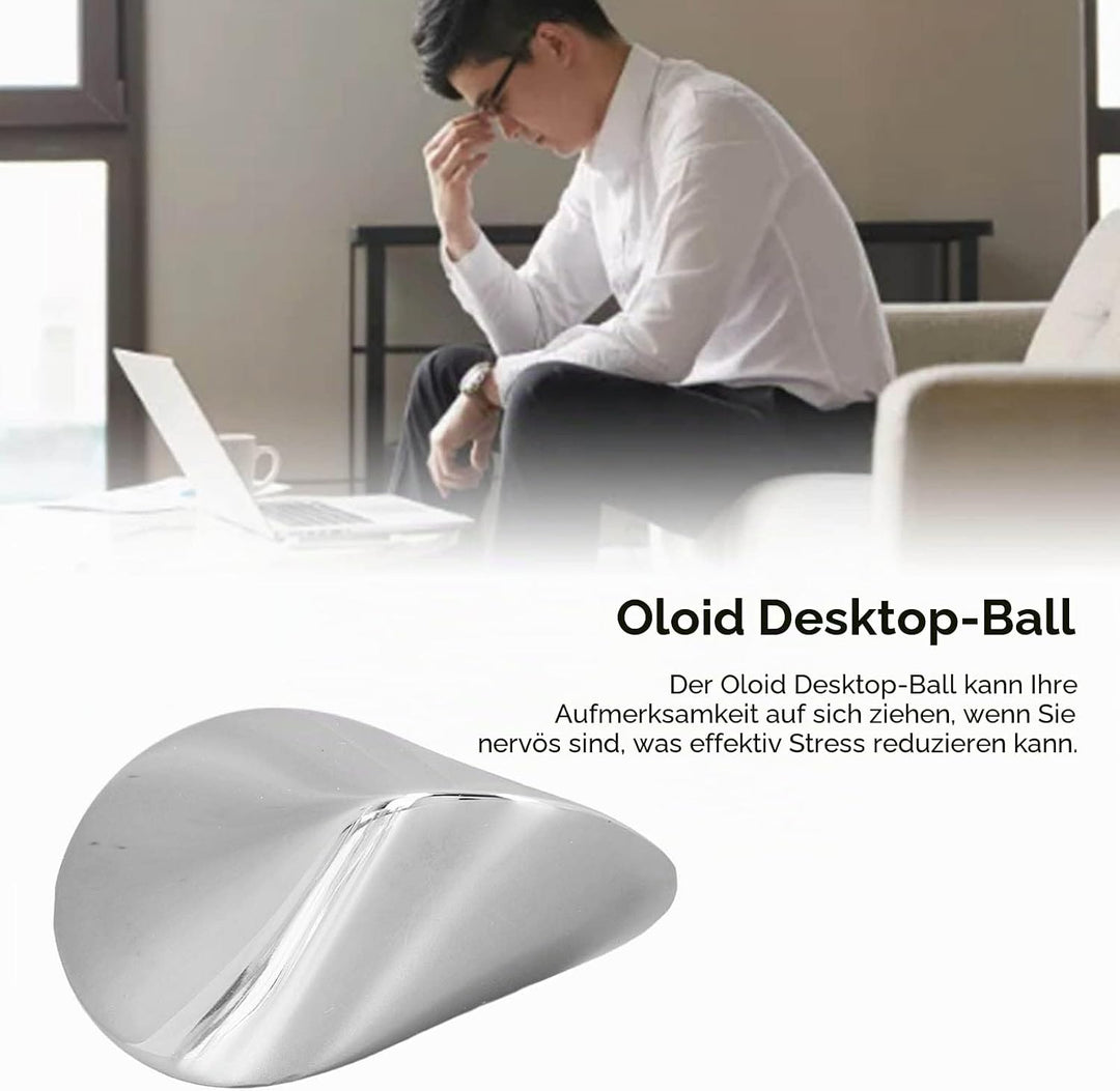 Keenso Oloid Desktop-Spielzeug Reduziert den Druck und Glättet Oberflächen. Dekompressionsball aus E