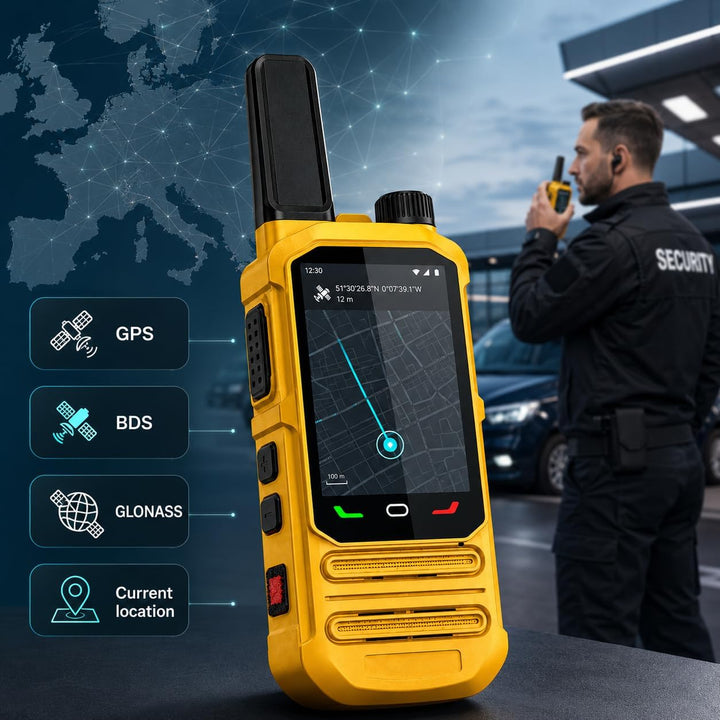 SHJ 360 4G LTE POC Radio mit Android 8.1 und 2,4-Zoll Touchscreen