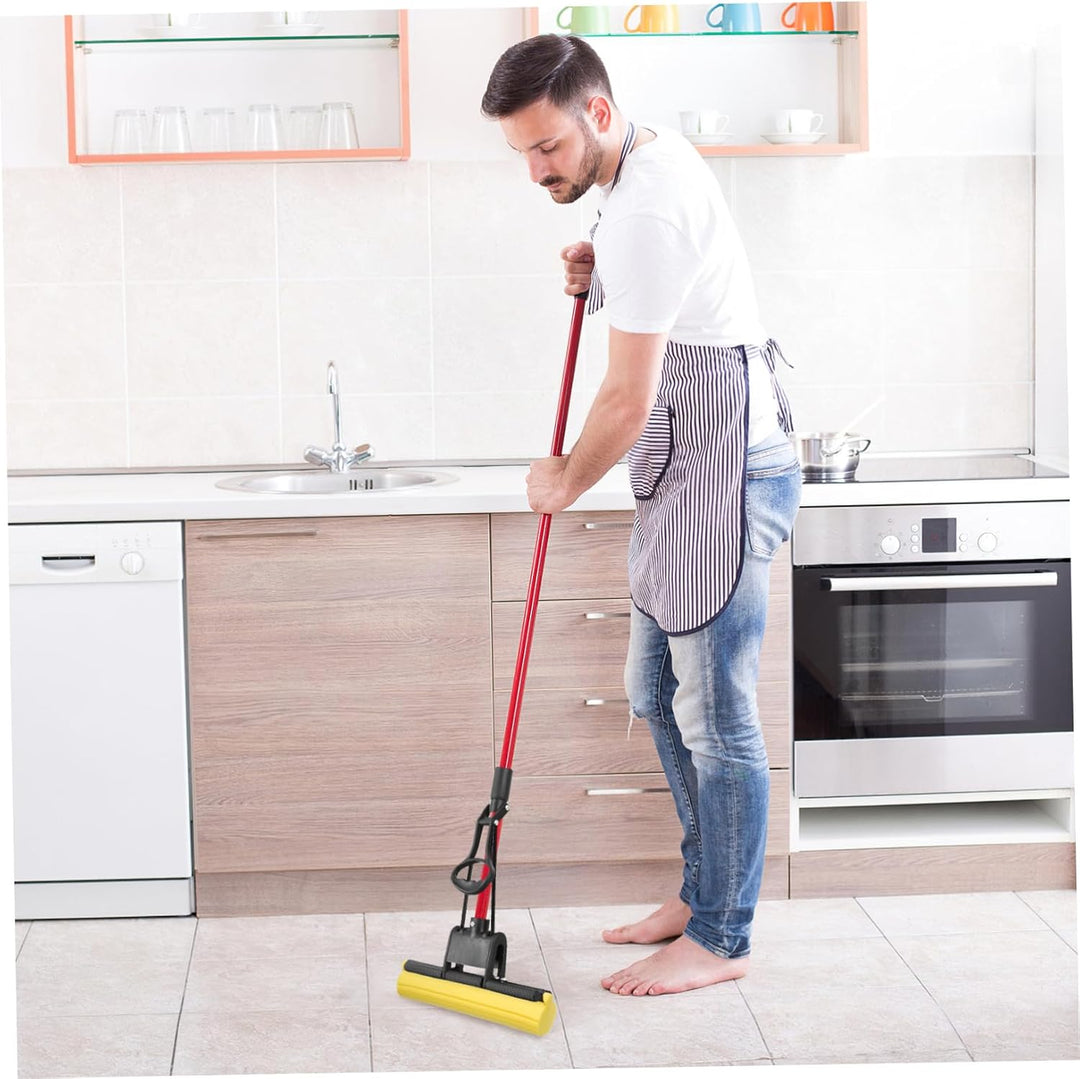 2stücke PVA Schwamm Mop Kopf Ersatz Baumwoll Wischmop Aufsatz Für Holz Fliesen Vinylboden Und Auto S