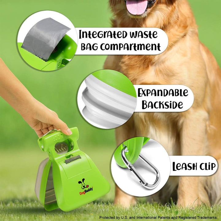 DogBuddy Kotschaufel, tragbare Hundekotschaufel, Sanitär-Hundekot-Aufhebung, robuster Hundekotreinig
