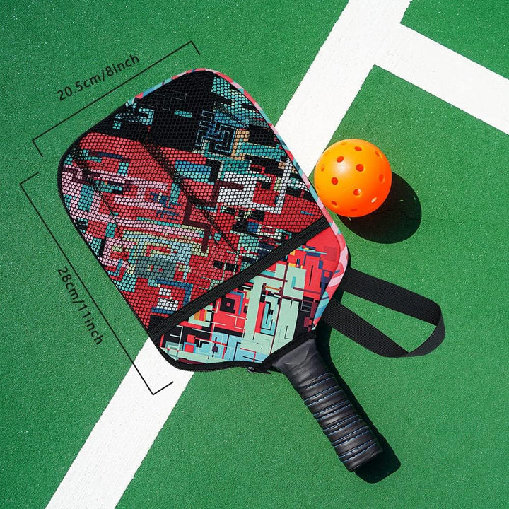 HEYSKAY Pickleball-Paddelhülle Pickleball-Schlägertasche mit Griffschlaufe Pickle-Ball-Ausrüstung, s