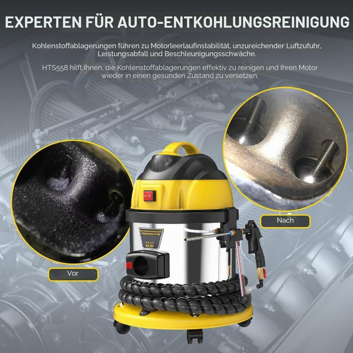 QPKING Motor Ansaugrohr Ventil Maschine reinigen Valvetronic System Walnuss Pulver Sand Kohlenstoffa