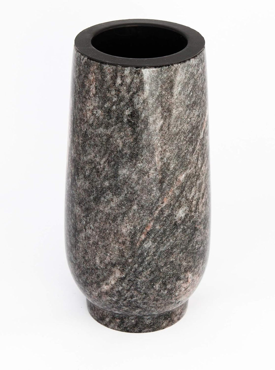 Afterglow Stilvolle Grabvase Classic aus echtem Granit Himalaya Höhe 20 cm/Ø 10 cm Grabschmuck wette