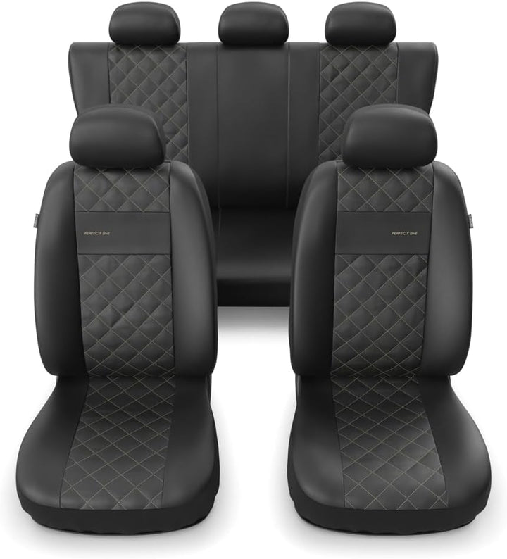 Mossa - Universal Sitzbezüge Auto kompatibel mit VW Volkswagen Tiguan I, II, III (2007- ) - Autositz