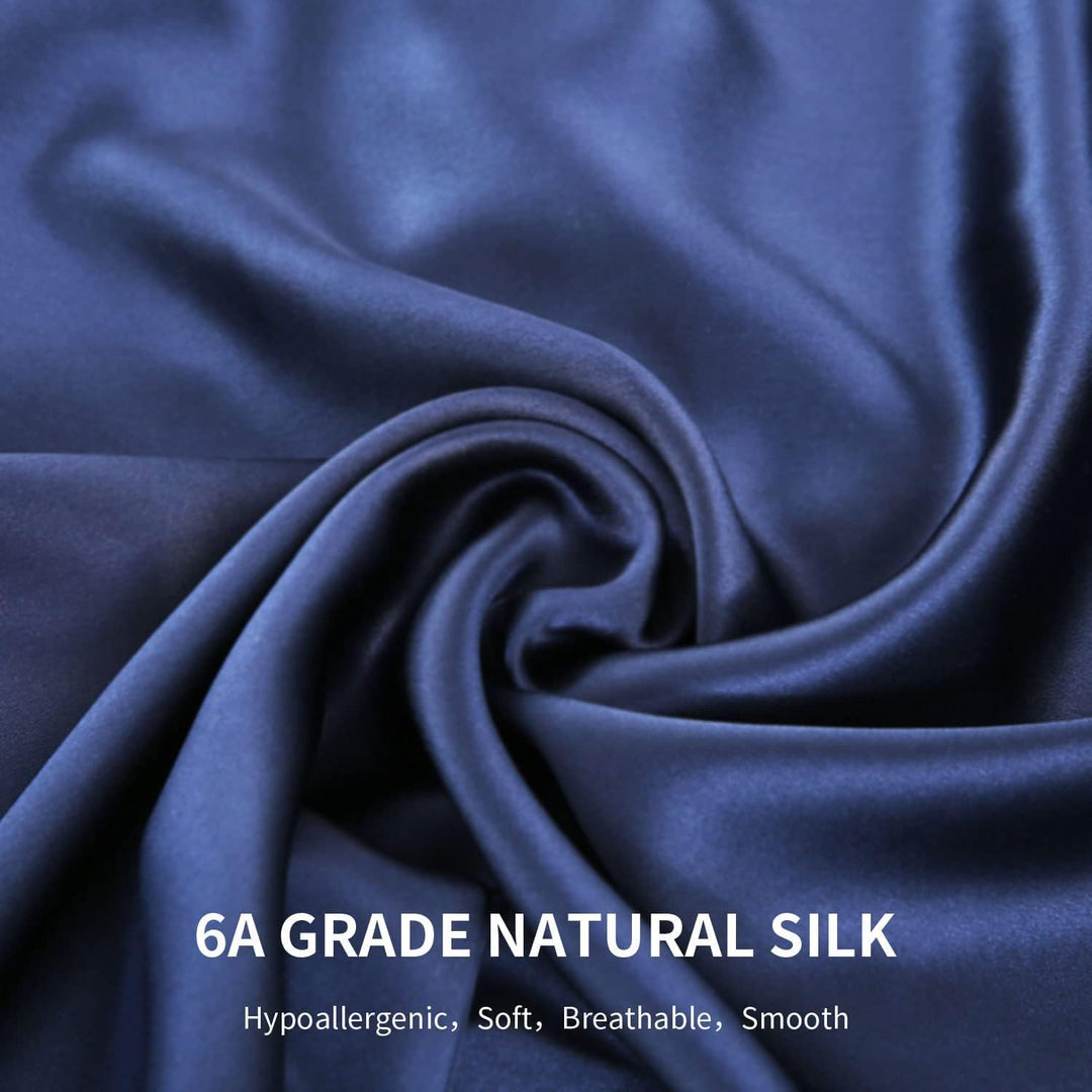 ZIMASILK Kissenbezug aus 100% Seide für Haare und Haut. Doppelseitige 19 Momme Reine Maulbeerseide K