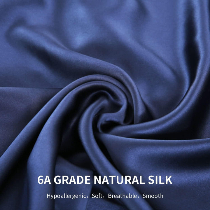 ZIMASILK Kissenbezug aus 100% Seide für Haare und Haut. Doppelseitige 19 Momme Reine Maulbeerseide K