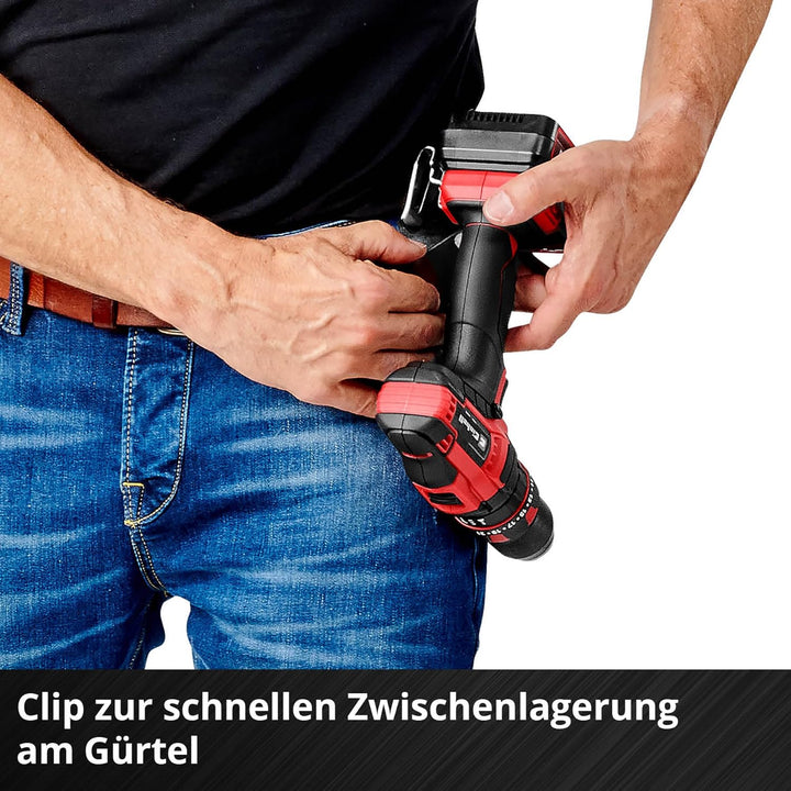 Einhell Akku-Schlagbohrschrauber TE-CD 18/44 Li-i (1x2,5Ah) Power X-Change (18 V, 44 Nm, Schlagbohrf