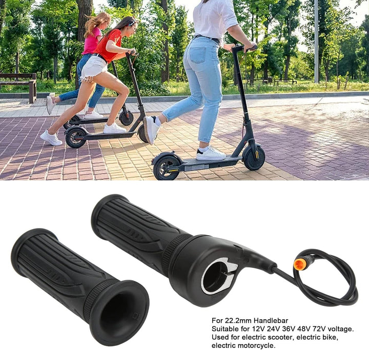 3 Pin Full Twist Throttle wasserdichte Stecker, Elektrofahrrad Gas Ersatz 20x Electric Scooter Grap