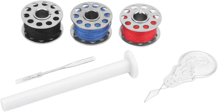 Asixxsix Handnähmaschine, Tragbare Nähmaschine, Kabelloses Mini-Nähgerät, Einfach zu Bedienen und Sc