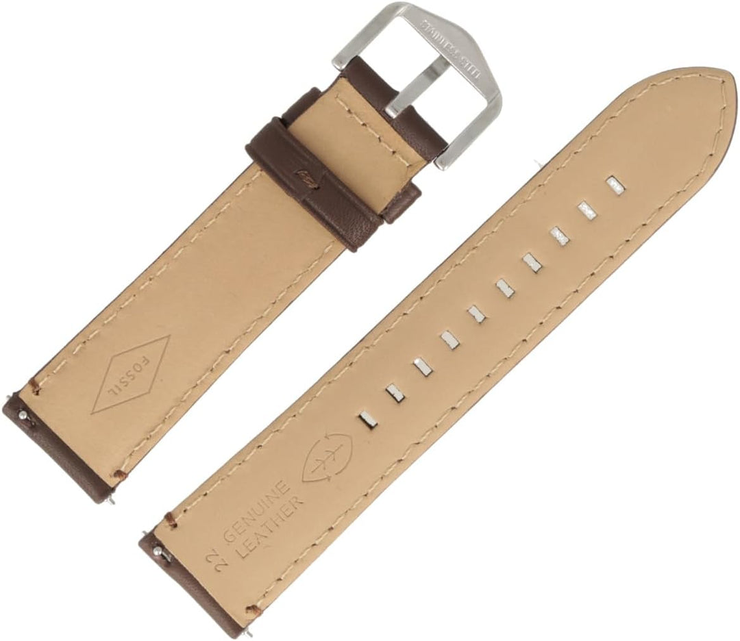 Fossil Uhrenarmband 22mm Leder Braun - FS-4813 | LB-FS4813