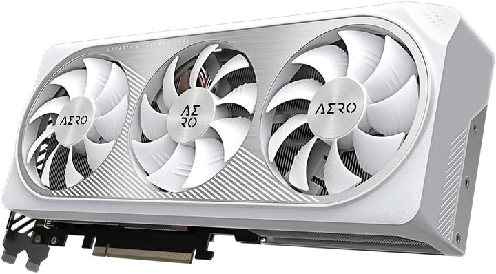 Gigabyte GeForce RTX 4070 SUPER AERO OC Grafikkarte - 2565MHz Core, 12GB GDDR6X 21000MHz 192-Bit Spe