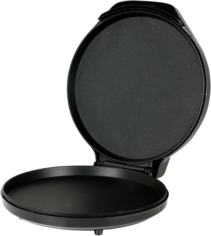 JOCCA - Elektrischer Grillofen für Pizzen 30,5 cm | Elektrischer Pizzabackofen | 90°-Öffnung | Antih