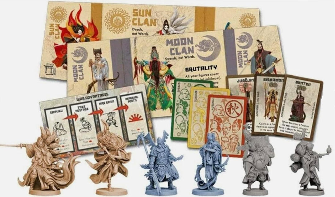 Asmodee Rising Sun - Dynastie-Invasion, Erweiterung, Kennerspiel, Strategiespiel, Deutsch, Rising Su