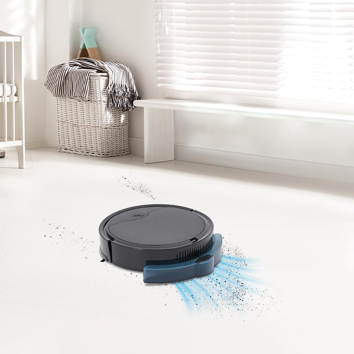 Saugroboter Roboterstaubsauger, Saugroboter mit Wischfunktion 3 in 1, 1100Pa Staubsaugerroboter mit