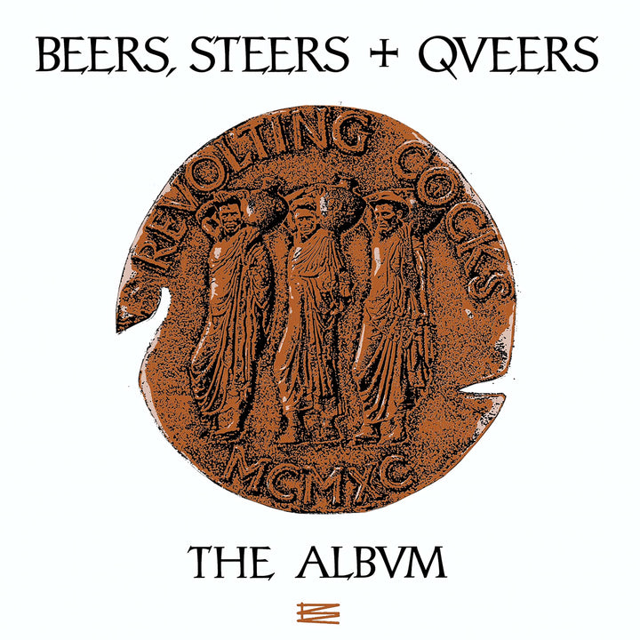 Beers, Steers & Queers (Bronze/White), Vinyl