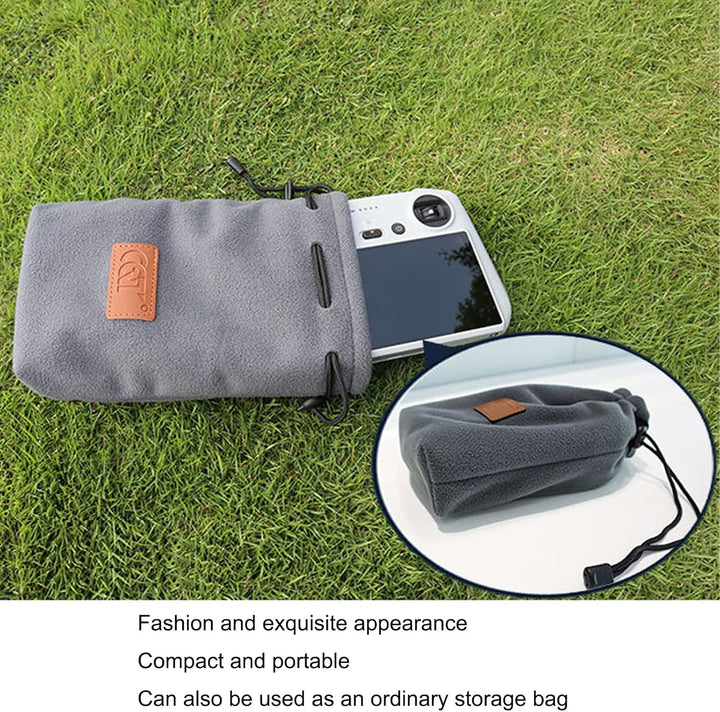 Gdraco Mini3 Tragetasche, Kompakter Case für DJI Mini 3 Pro, Flanell-Tasche Organizer, Drohnenzubehö