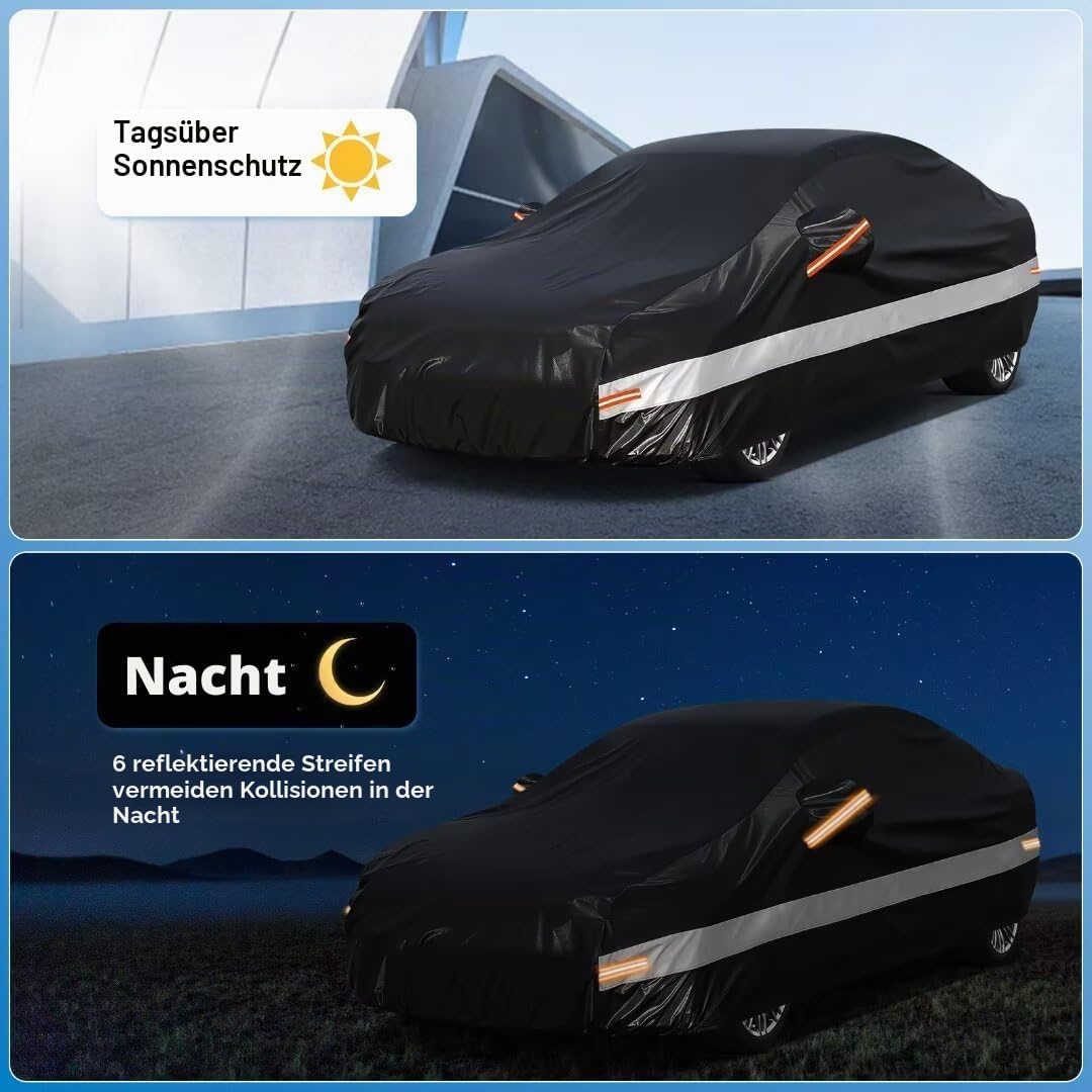 Autoabdeckung Passend für Audi A5 S5 RS5 Sportback Cabrio Coupe Limousine (2007-2025) 10 Schichten V