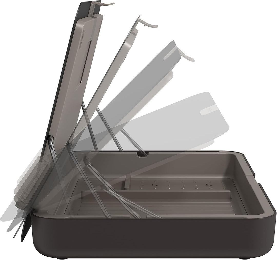 Dataflex Bento® Ergonomische Toolbox 903 Schwarz - Laptop-Ständer, Tablet-Ständer, Dokumentenhalter,