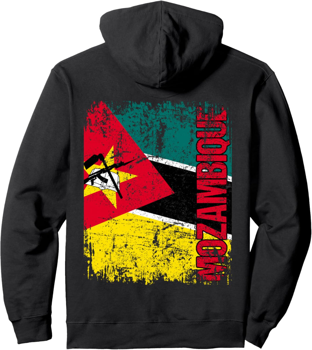 MOSAMBIK Flagge Damen Herren Kinder MOSAMBIK Pullover Hoodie