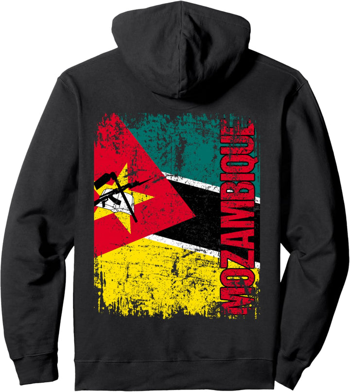 MOSAMBIK Flagge Damen Herren Kinder MOSAMBIK Pullover Hoodie