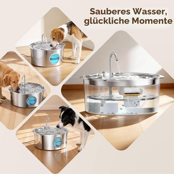 Hundbrunnen-Filter, 12 Kohlefilter + 12 Schwämme 12 Filter + 12 Schwamm, 12 Filter + 12 Schwamm