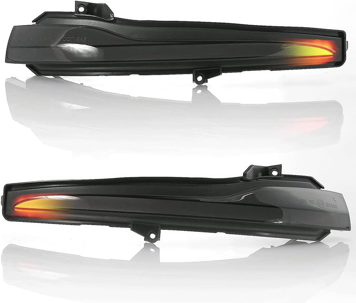 LIGHTDELUX Ersatz für LED Spiegelblinker Blinkleuchte Dynamisch Links Rechts Laufblinker mit Zulassu