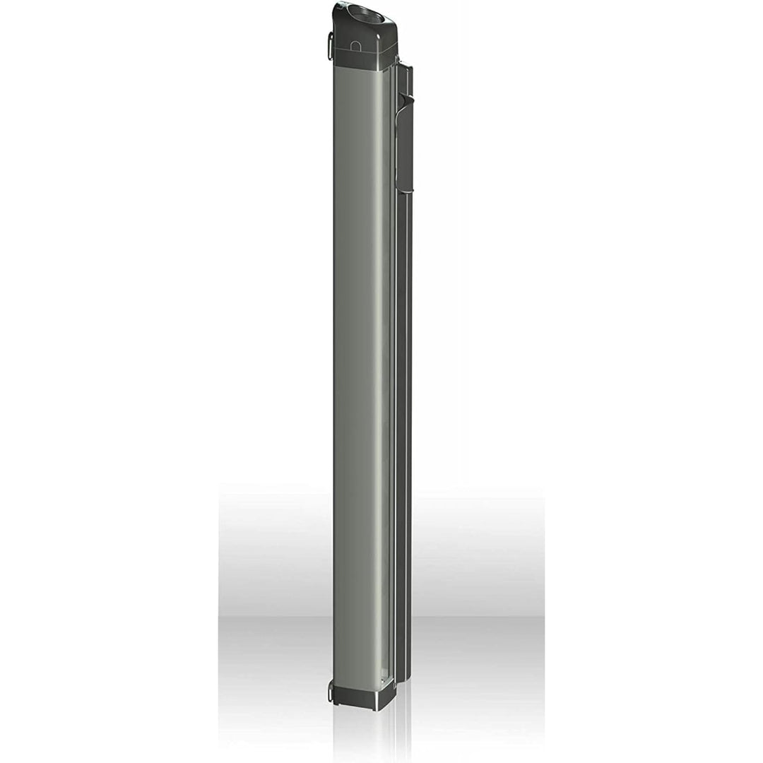 Lascal KiddyGuard Vorderes Sicherheitsgitter für Treppen, diskret, ausziehbar bis 120 cm, schwarz, 2