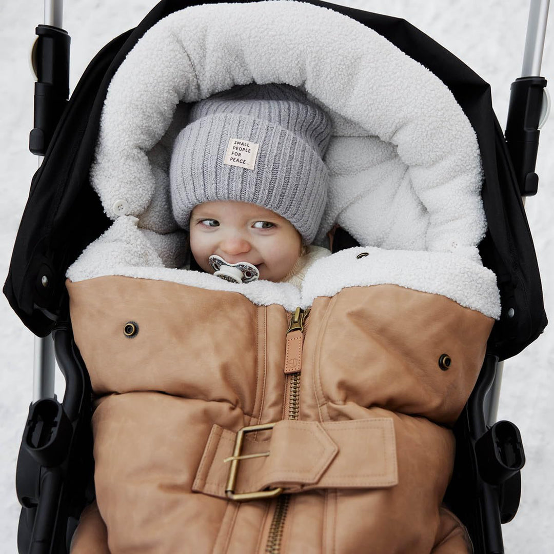Elodie Details Universelle Fusssack für Kinderwagen - Aviator Brown, Aviator Brown
