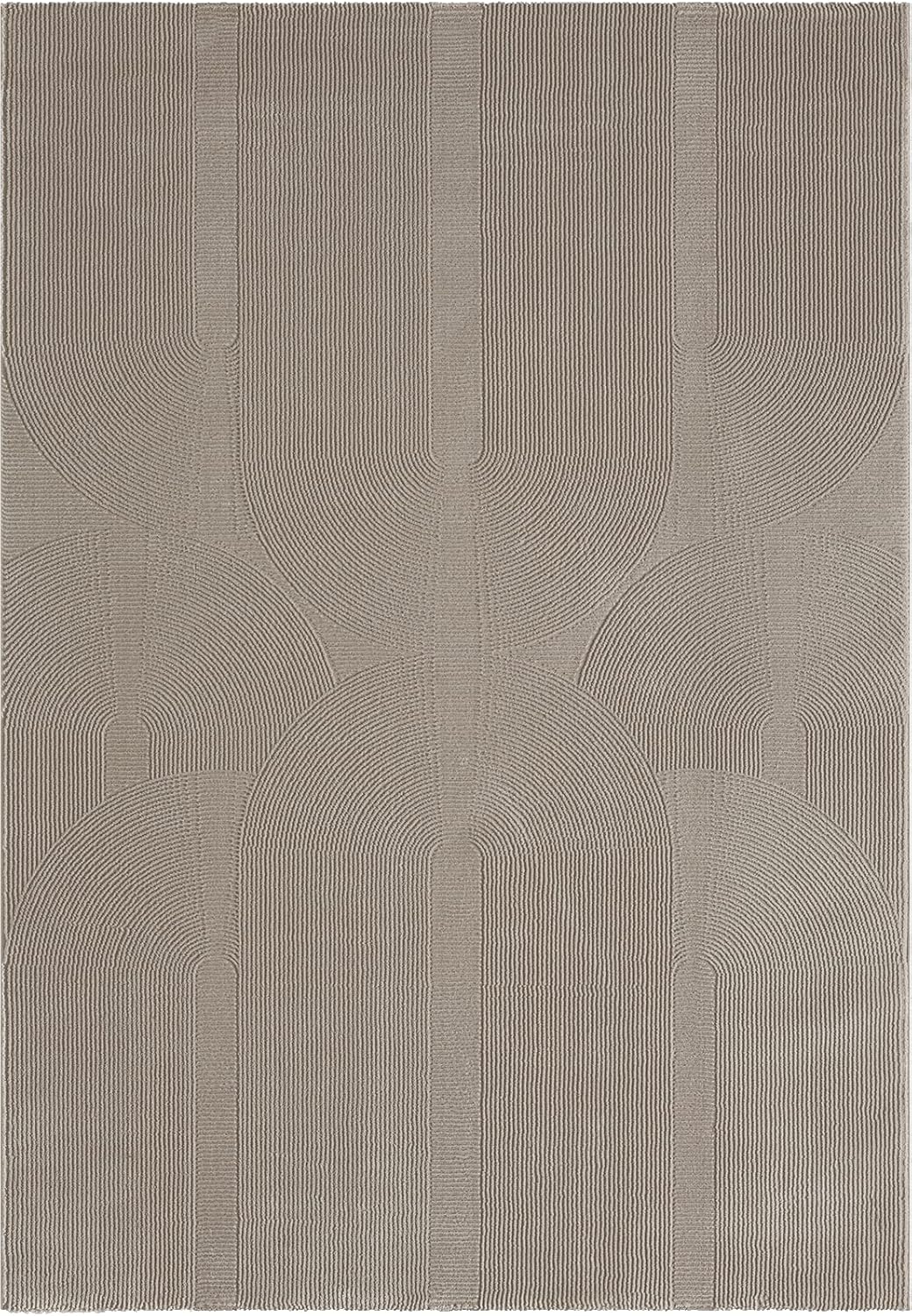 the carpet Lima nachhaltiger und umweltbewusster Designer Teppich, weich &amp; pflegeleicht, 3D-Effekt,