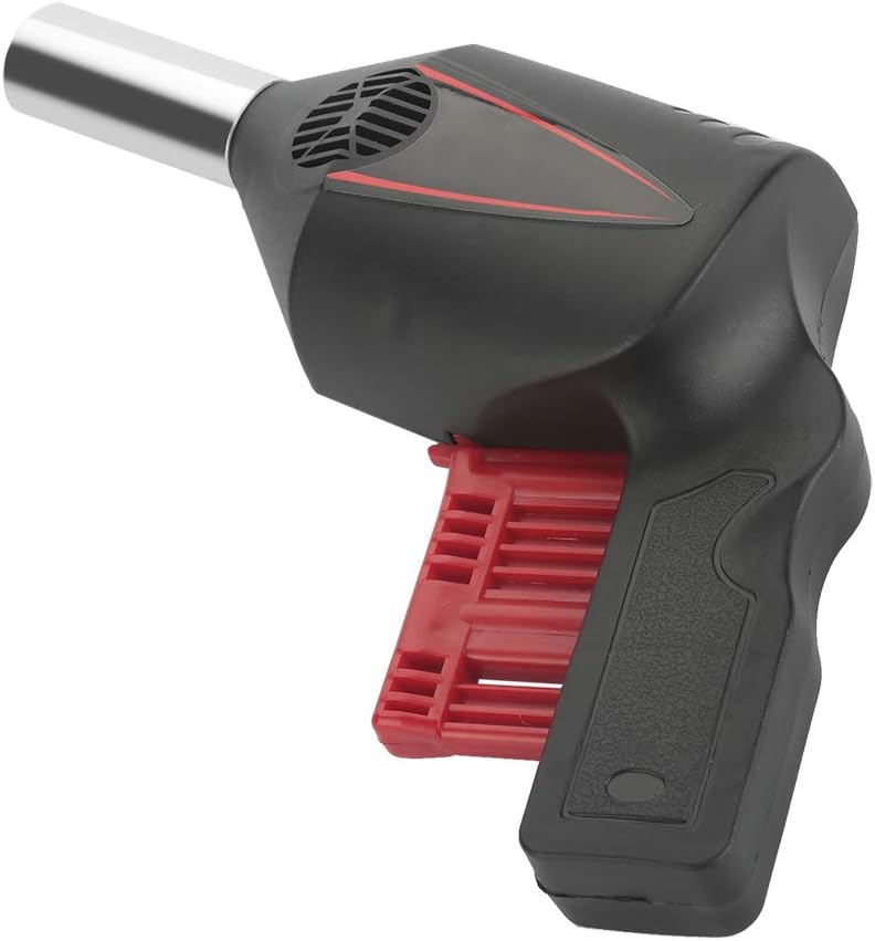 Haofy Tragbares Grillgebläse mit Griff, Handgrillventilator Grill Strom Luftgebläse Feuerbalg Werkze