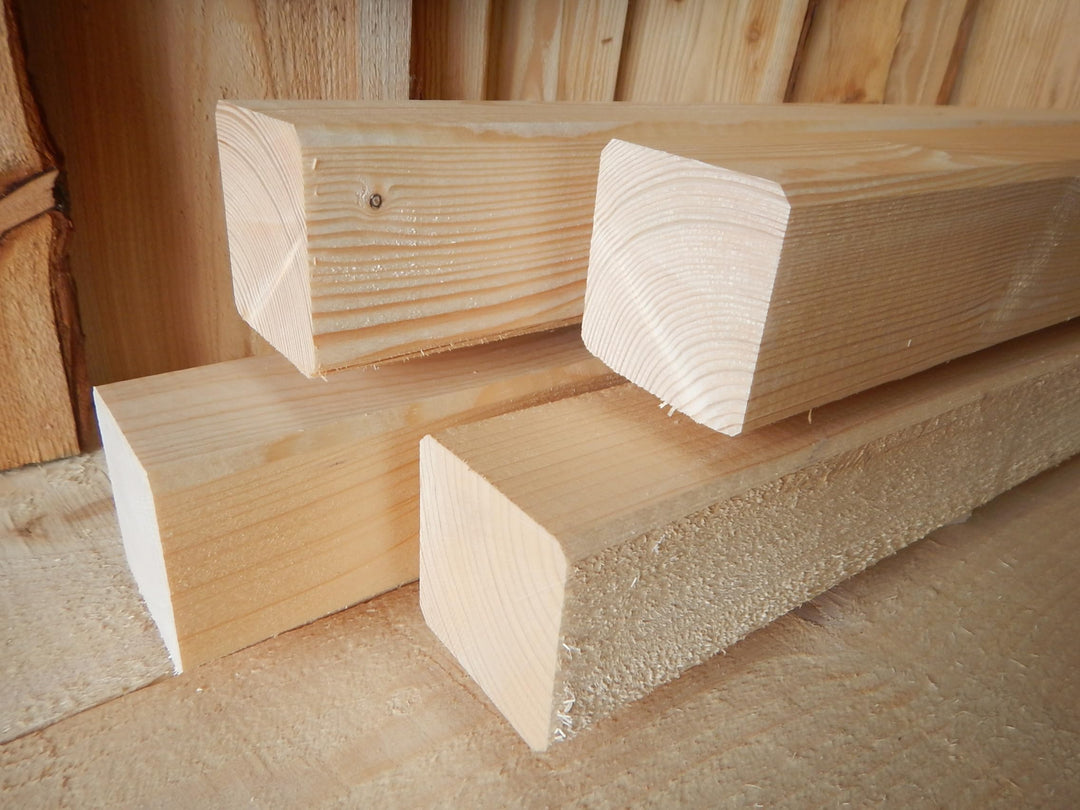 Fichte 10x10cm KVH Nsi gehobelt KANTHOLZ BALKEN SCHALUNG HOLZ BAUHOLZ 50cm LÄNGE (1), 1