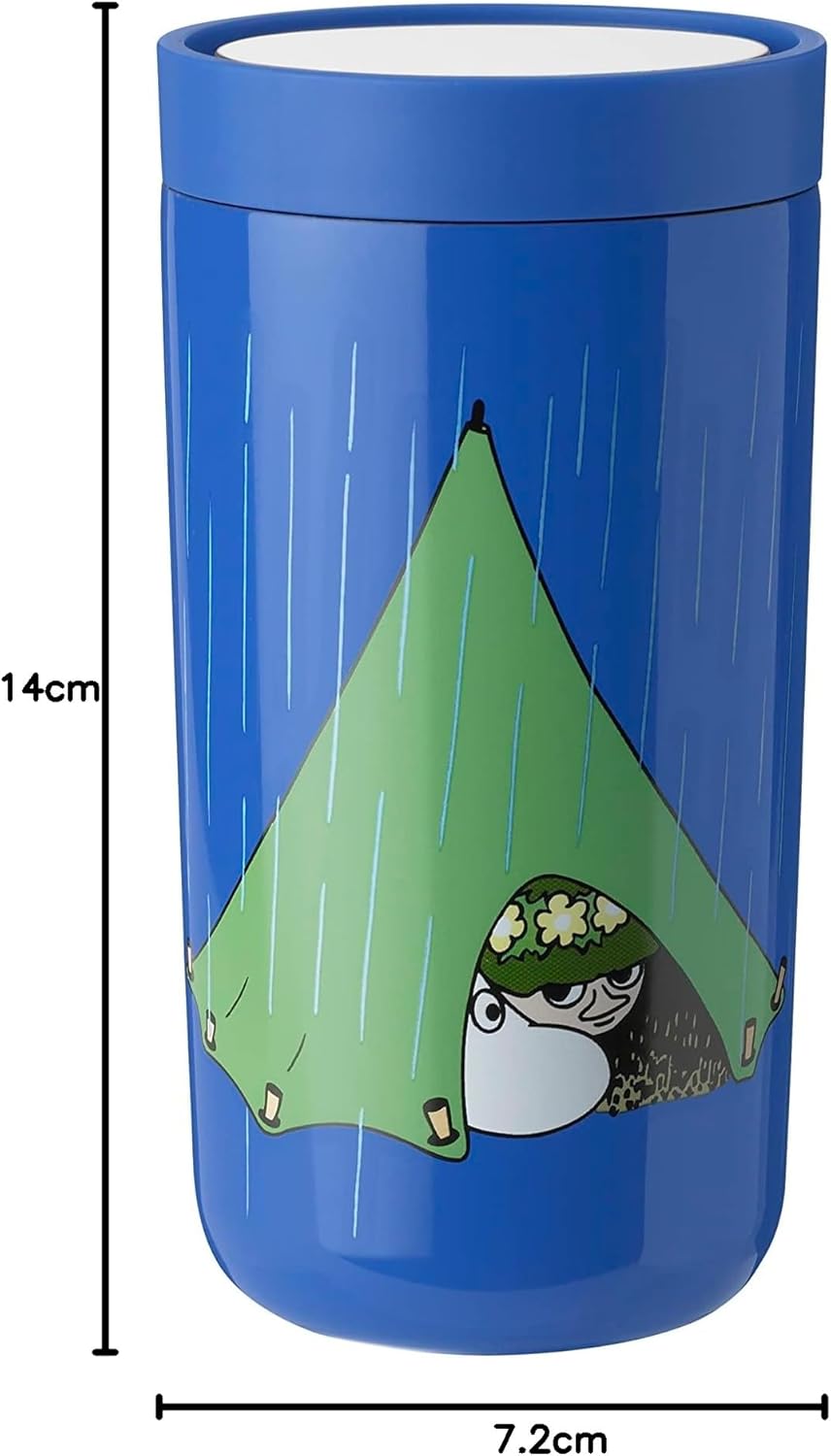 Stelton To-Go Click - Thermobecher, doppelwandige Isolierflasche - Rostfreier, auslaufsicherer Kaffe