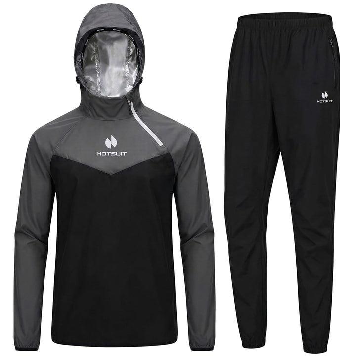 HOTSUIT Herren Schwitzbekleidung M Grau, M Grau