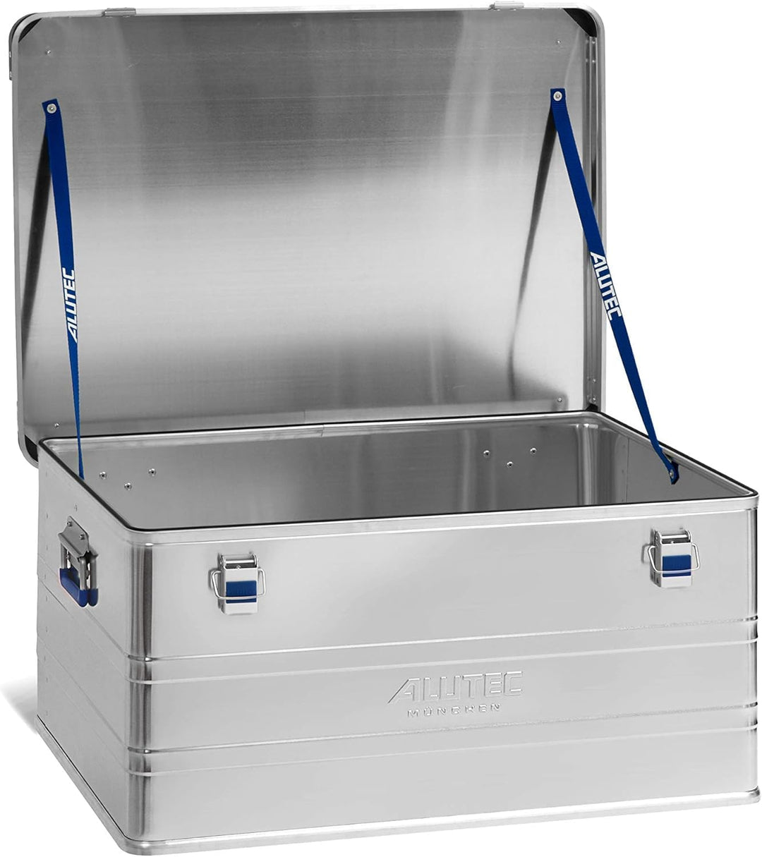 ALUTEC Aluminiumbox INDUSTRY 157 (Inhalt 157 l, Innenmasse (LxBxH) 750 X 550 X 381 mm, staub-/spritz