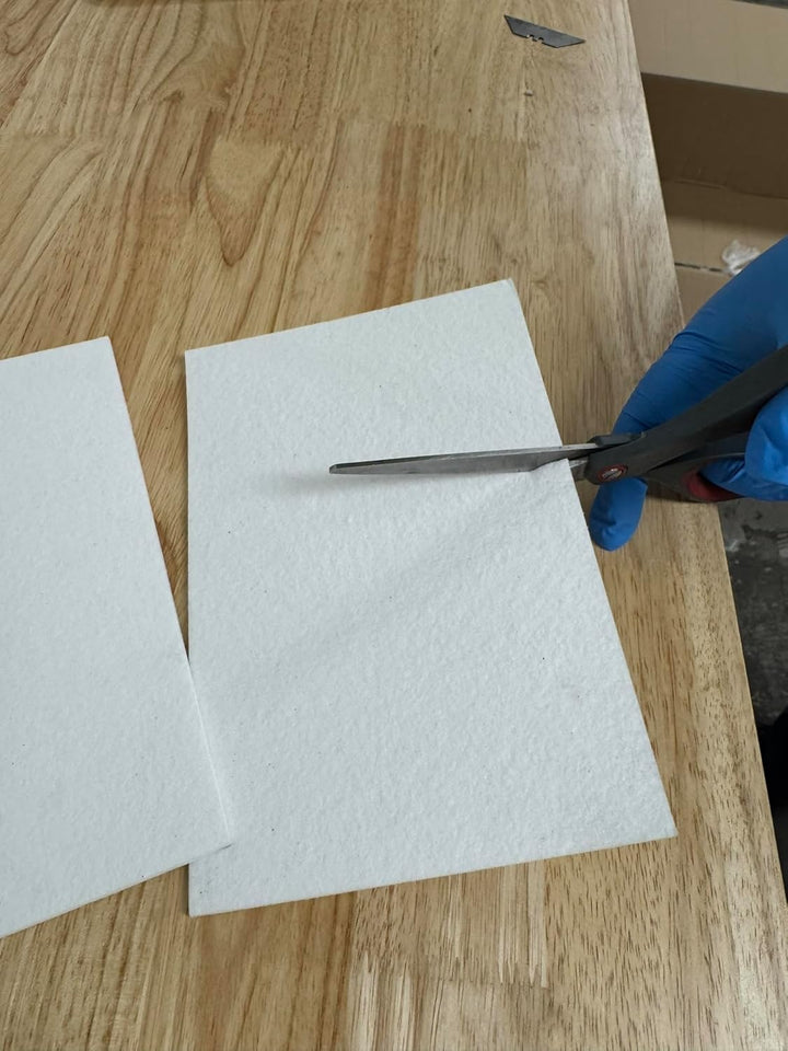 CeraTex 3170 Keramikfaserpapier, Hochtemperatur-Isolationsdichtung oder Einsatz für Ofen-Glas-Sicher