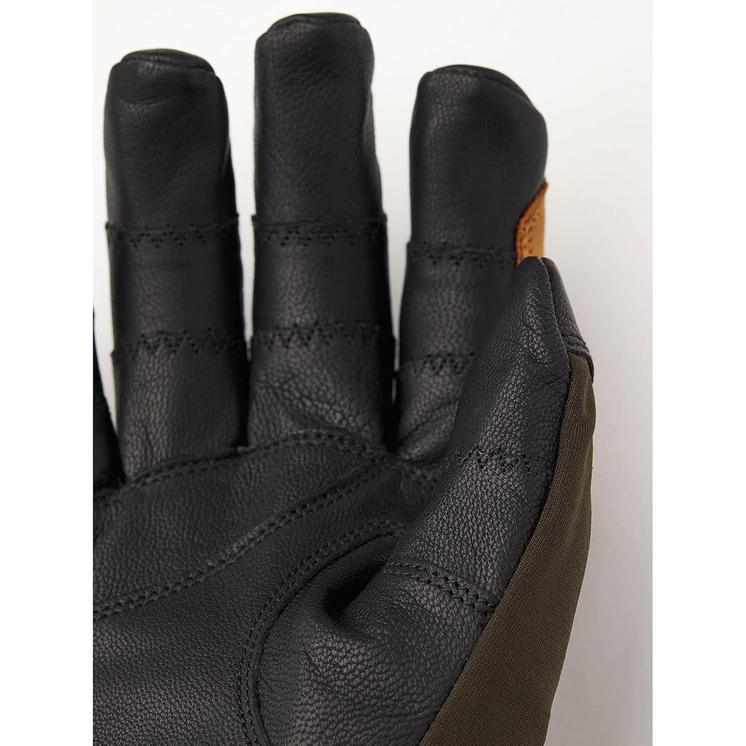 HESTRA Ergo Grip Active Wool Terry Oliv, Gore-Tex Fingerhandschuh, Grösse 10 - Farbe Dark Forest - B