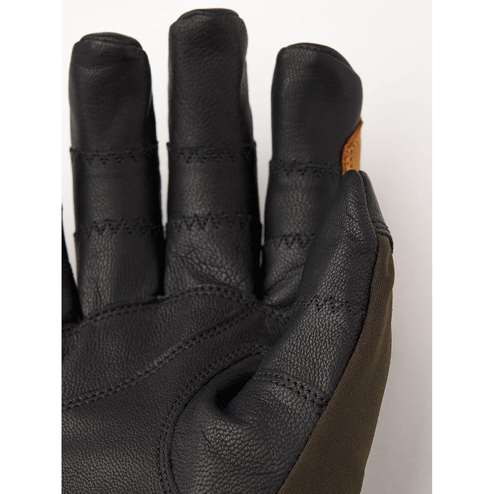 HESTRA Ergo Grip Active Wool Terry Oliv, Gore-Tex Fingerhandschuh, Grösse 10 - Farbe Dark Forest - B