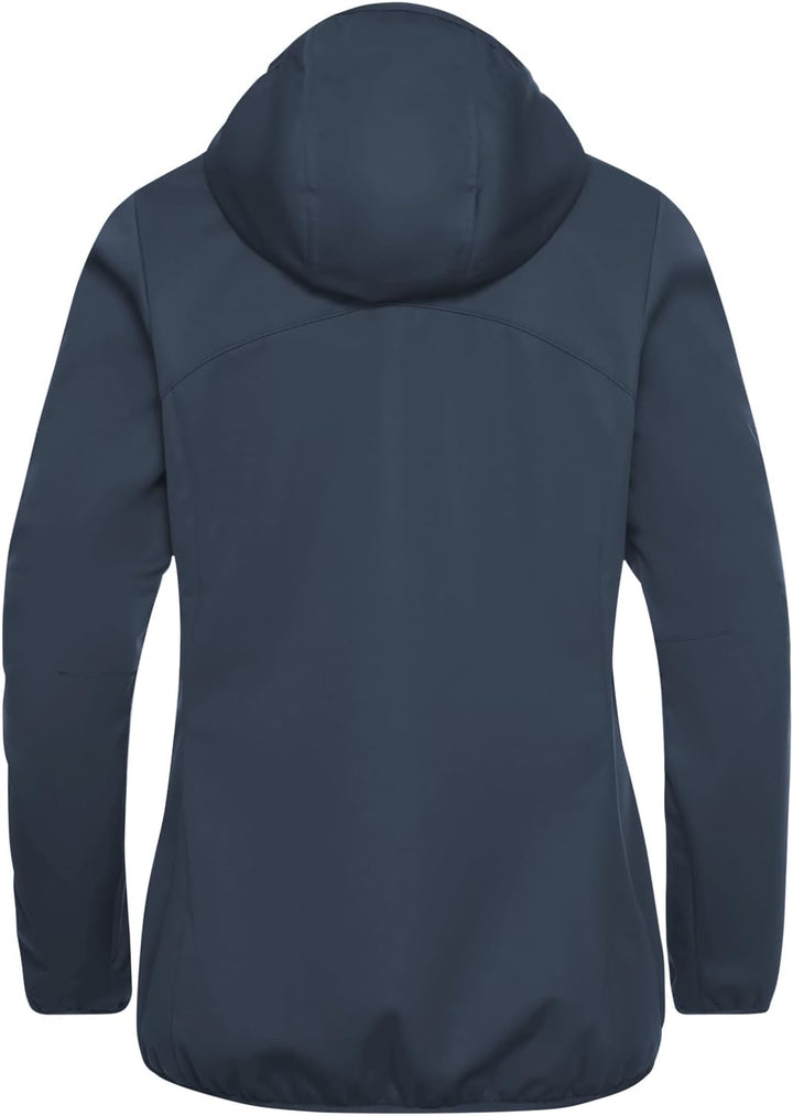 Jack Wolfskin Damen Windhain Hoody W Softshelljacke XS midnight sky, XS midnight sky