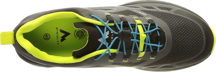 McKinley Herren Montmania AQX Wander-Stiefel 40 EU Black Blue Green Lim, 40 EU Black Blue Green Lim