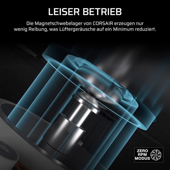 CORSAIR Nautilus 360 RS ARGB CPU-Flüssigkeitskühler – 360mm AIO – Geräuscharm – Direkter Mainboard-A