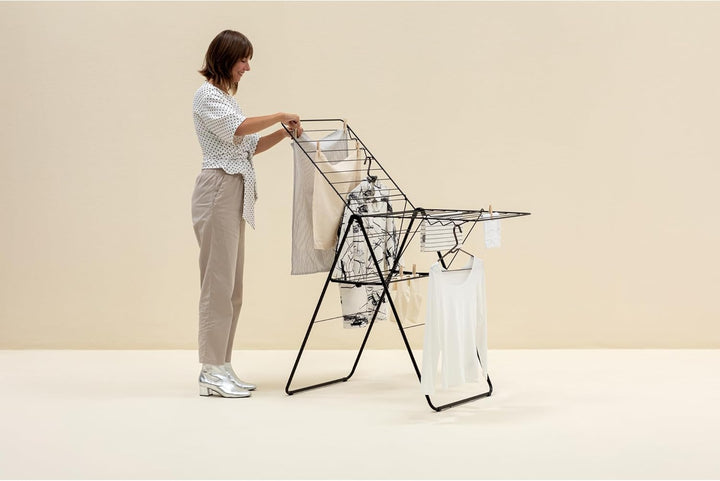 Brabantia Hang-On 20m Trockengestell, Matt Black 20m Matt Black, 20m Matt Black