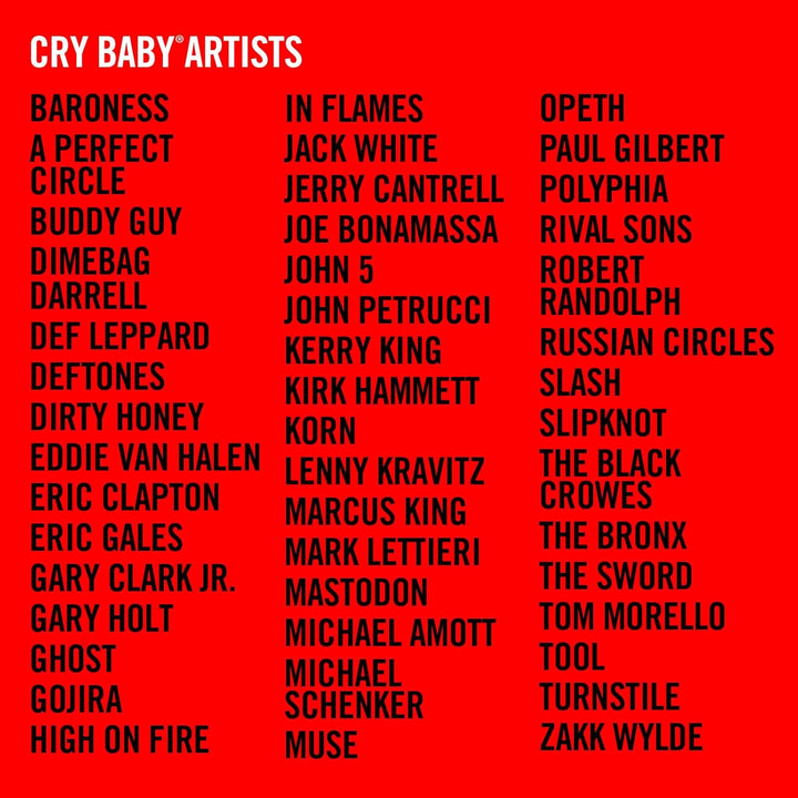 Jim Dunlop JD-CBM535Q Effektpedal für Cry Baby WAH Mini Gitarre