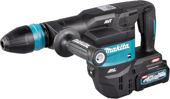 Makita HM001GM201 Akku-Stemmhammer 40V max. / 4,0 Ah, 2 Akkus + Ladegerät im Transportkoffer inkl. A