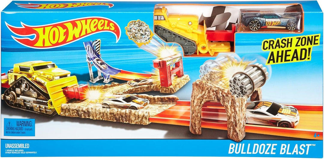 Hot Wheels - Bulldoze Blast Trackset (Djf04)