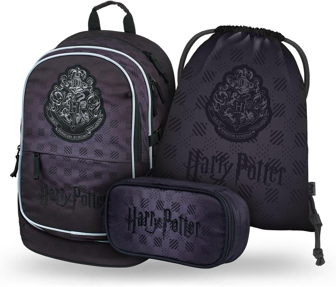 Baagl Schulrucksack Set Jungen Mädchen 3 Teilig, Schultasche für Grundschule Volksschule, Grundschul