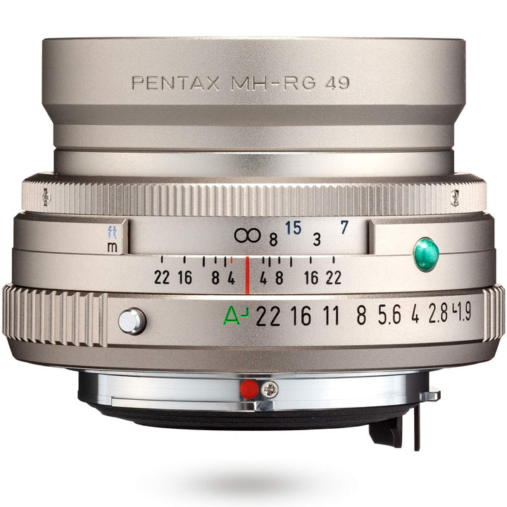 Pentax PENTAX-FA 43mmF1.8 Limited Silber Weitwinkelobjektiv mit leistungsstarker HD-Vergütung, für d