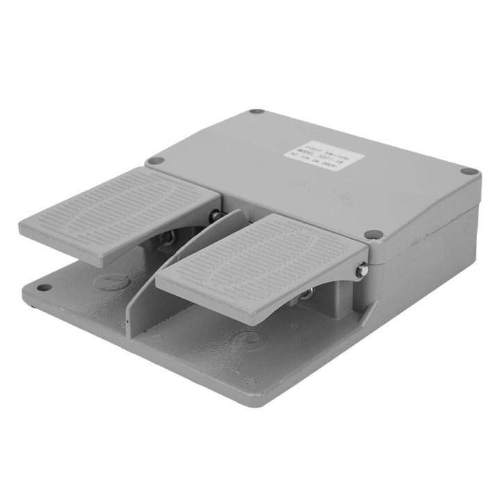 Rutschfeste doppelte Fussschalter Legierung 380V AC 10A Elektrische Schalter YDT1‑16 Industrieller F