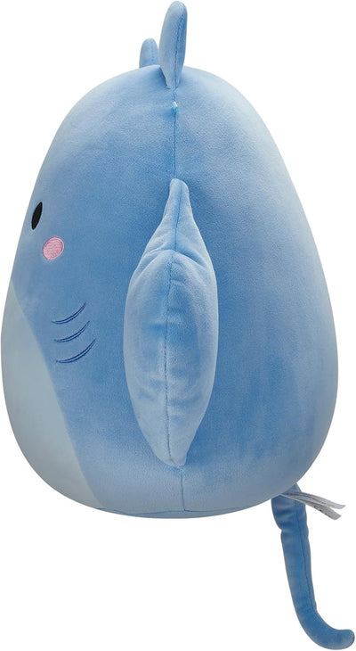 Squishmallows SQCR05429 - Lux der Mantarochen 30 cm, offizielles Jazwares Plüsch, superweiches Kusch