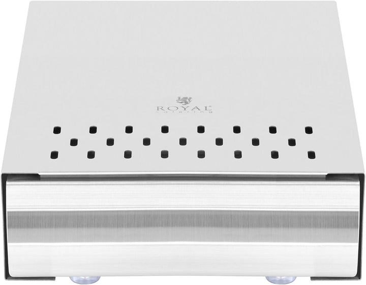 Royal Catering RCKM-26 Sudschublade 5,7 L Edelstahl Espresso-Schublade Abschlagschublade Abklopfbehä